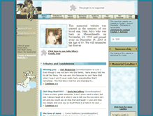 Tablet Screenshot of julia-silva.memory-of.com