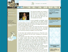 Tablet Screenshot of jo-larke.memory-of.com
