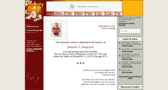 Desktop Screenshot of henrickfgingoyon.memory-of.com