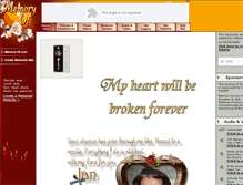 Tablet Screenshot of ian-haslett.memory-of.com