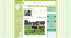 Desktop Screenshot of gina-marie.memory-of.com