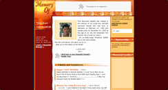 Desktop Screenshot of kenneth-powell.memory-of.com