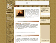 Tablet Screenshot of jose-ramos.memory-of.com