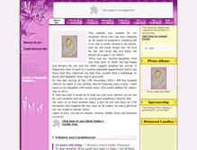 Tablet Screenshot of olivia-fialho.memory-of.com
