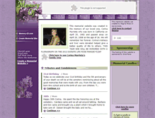 Tablet Screenshot of corina-murrieta.memory-of.com