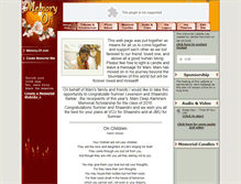 Tablet Screenshot of mani-kamineni.memory-of.com
