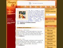 Tablet Screenshot of matthew-doucette.memory-of.com