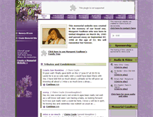 Tablet Screenshot of margaret-black.memory-of.com