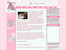 Tablet Screenshot of naima-phillipsmaund.memory-of.com