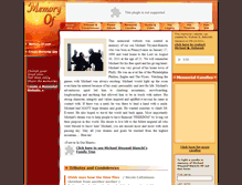 Tablet Screenshot of michaelweyand-bianchi.memory-of.com