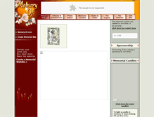 Tablet Screenshot of jason-delong.memory-of.com
