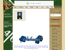 Tablet Screenshot of kyle-smith.memory-of.com