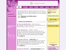 Tablet Screenshot of amanda-n-lankey.memory-of.com
