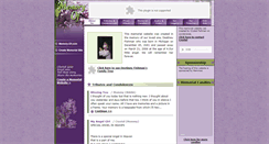 Desktop Screenshot of destiney-fishman.memory-of.com