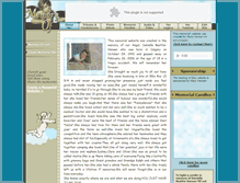 Tablet Screenshot of danielle-beattiehansen.memory-of.com