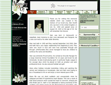 Tablet Screenshot of glen-howitt.memory-of.com