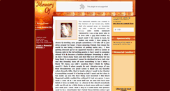 Desktop Screenshot of lil-ash.memory-of.com