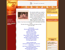 Tablet Screenshot of mark-wallace.memory-of.com