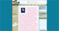 Desktop Screenshot of christina-long.memory-of.com