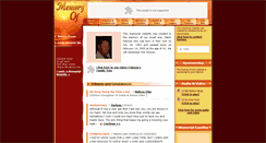 Desktop Screenshot of glenn-fabrizio.memory-of.com