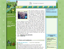 Tablet Screenshot of jack-ford.memory-of.com