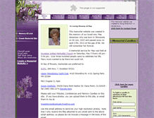 Tablet Screenshot of mep.memory-of.com