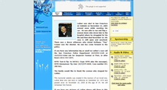 Desktop Screenshot of luther-blue.memory-of.com