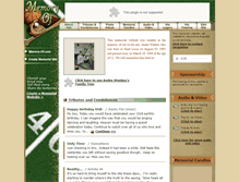 Tablet Screenshot of andyweekes.memory-of.com