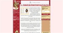 Desktop Screenshot of cameron-duncan.memory-of.com