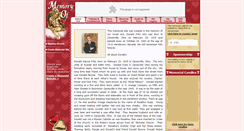 Desktop Screenshot of donald-fritz.memory-of.com