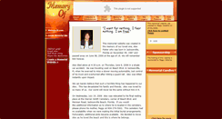 Desktop Screenshot of alex-fisher.memory-of.com