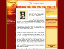 Tablet Screenshot of mike-sottos.memory-of.com