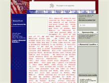 Tablet Screenshot of jerry-webb.memory-of.com