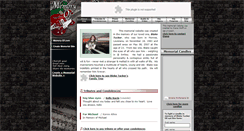 Desktop Screenshot of blaketucker.memory-of.com