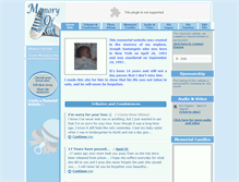 Tablet Screenshot of joseph-santangelo.memory-of.com
