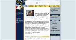 Desktop Screenshot of justin-ray-davis.memory-of.com