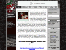 Tablet Screenshot of justin-iliff-sr.memory-of.com