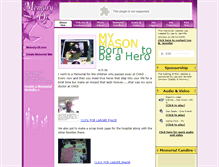 Tablet Screenshot of mason-johnson.memory-of.com