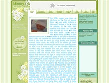 Tablet Screenshot of logan-kennedy.memory-of.com