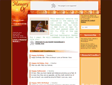 Tablet Screenshot of daniel-tannenbaum.memory-of.com