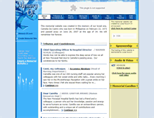 Tablet Screenshot of camelia-de-castro.memory-of.com