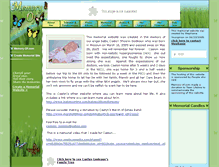 Tablet Screenshot of caelyn-shyann.memory-of.com