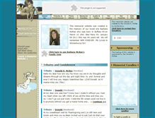 Tablet Screenshot of barbara-mcrae.memory-of.com