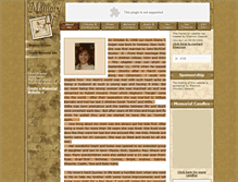 Tablet Screenshot of diane-dugan.memory-of.com