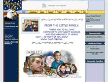 Tablet Screenshot of jarrett-little.memory-of.com
