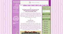 Desktop Screenshot of alice-and-billy-beggs.memory-of.com