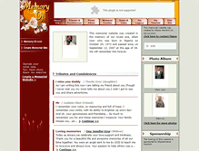 Tablet Screenshot of afam-uzor.memory-of.com