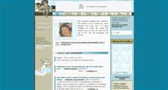 Desktop Screenshot of carol-sargent.memory-of.com