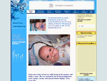 Tablet Screenshot of joshua-evans.memory-of.com