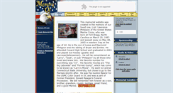 Desktop Screenshot of lcpl-lawrence-philippon.memory-of.com